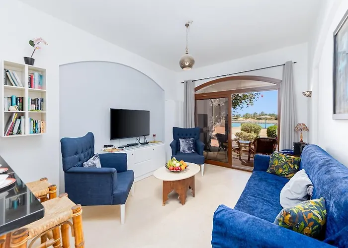 شقة Elegant With Terrace And Pool, El Gouna الغردقة